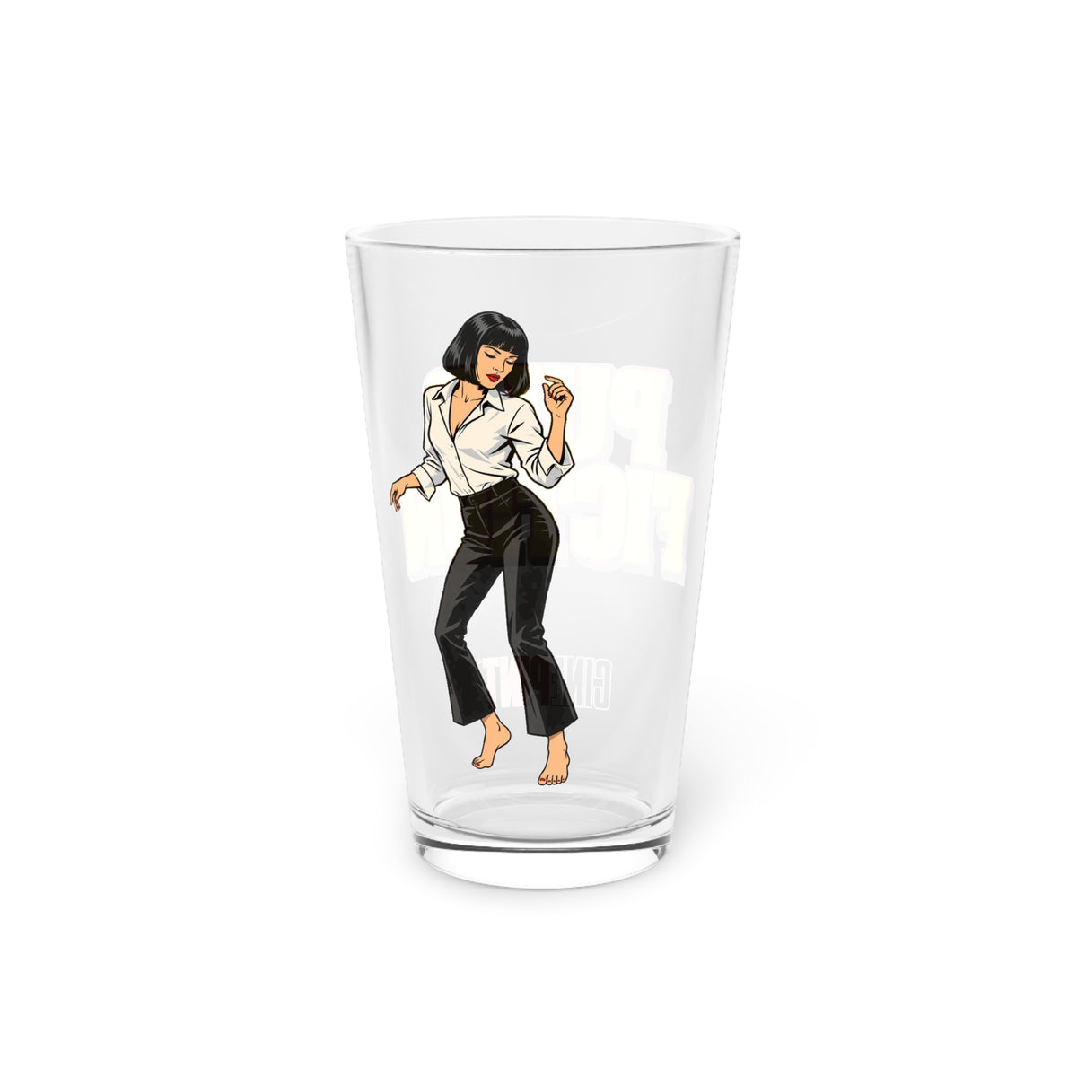 Pulp Fiction CinePint Glass | Mia Wallace