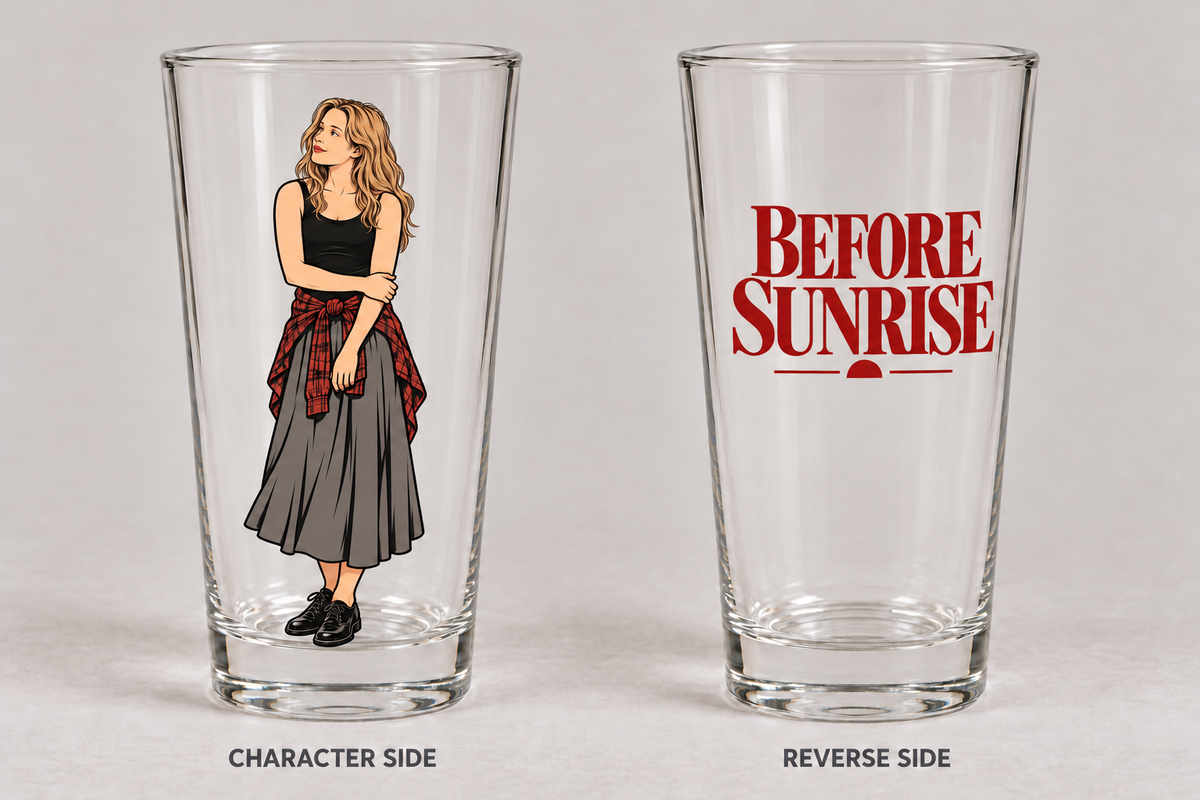 Before Sunrise CinePint Pint Glass | Celine