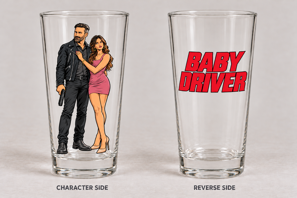 Baby Driver CinePint Pint Glass | Buddy & Darling