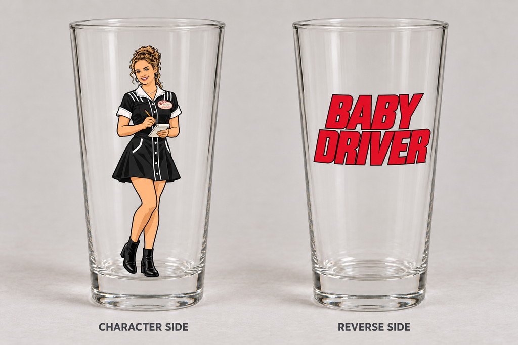 Baby Driver CinePint Pint Glass | Debora