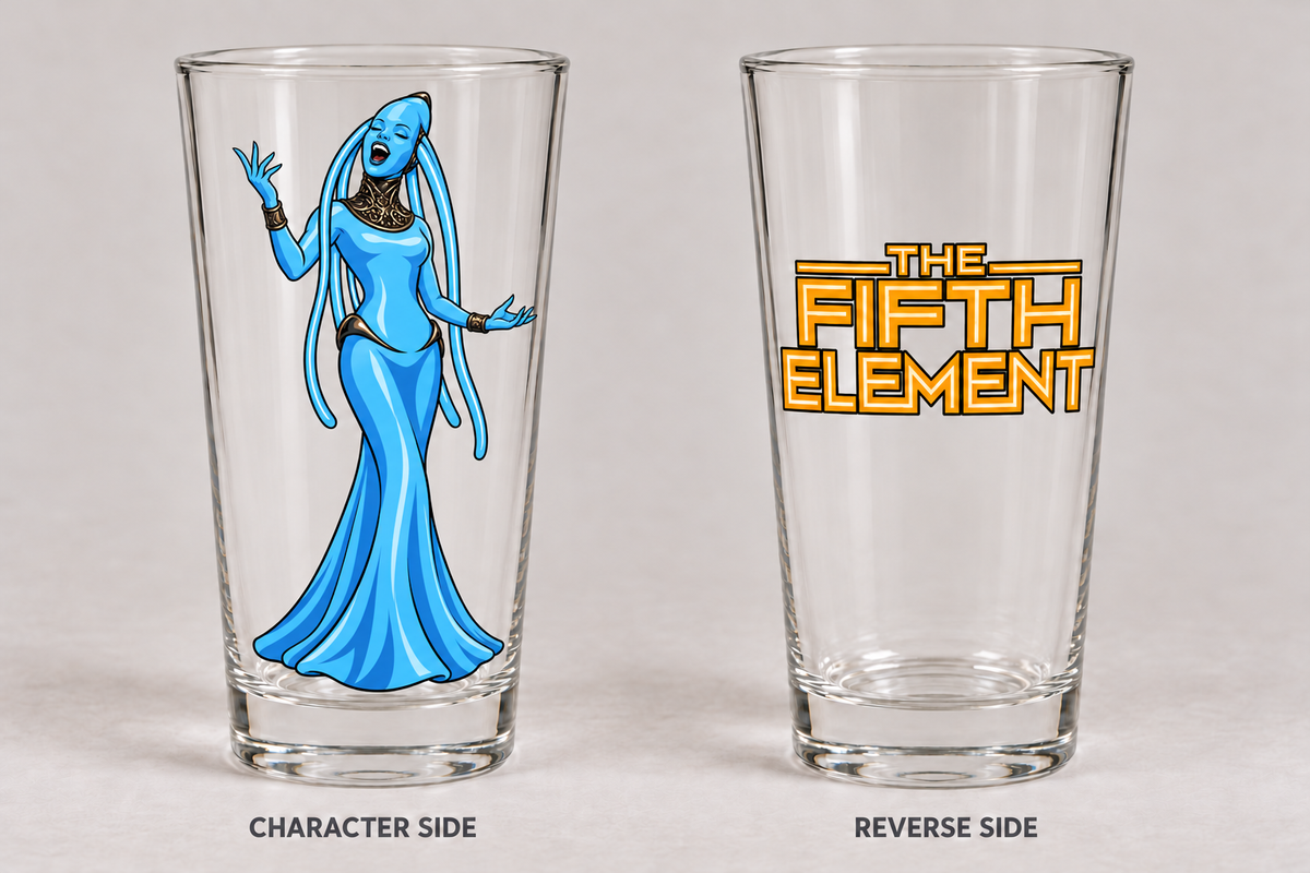 The Fifth Element CinePint Pint Glass | Diva Plavalaguna