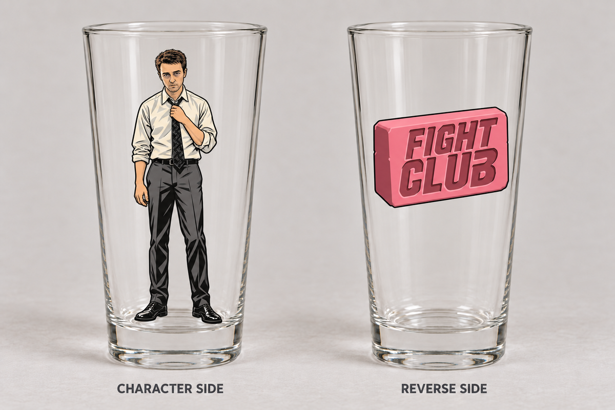 Fight Club CinePint Glass | The Narrator