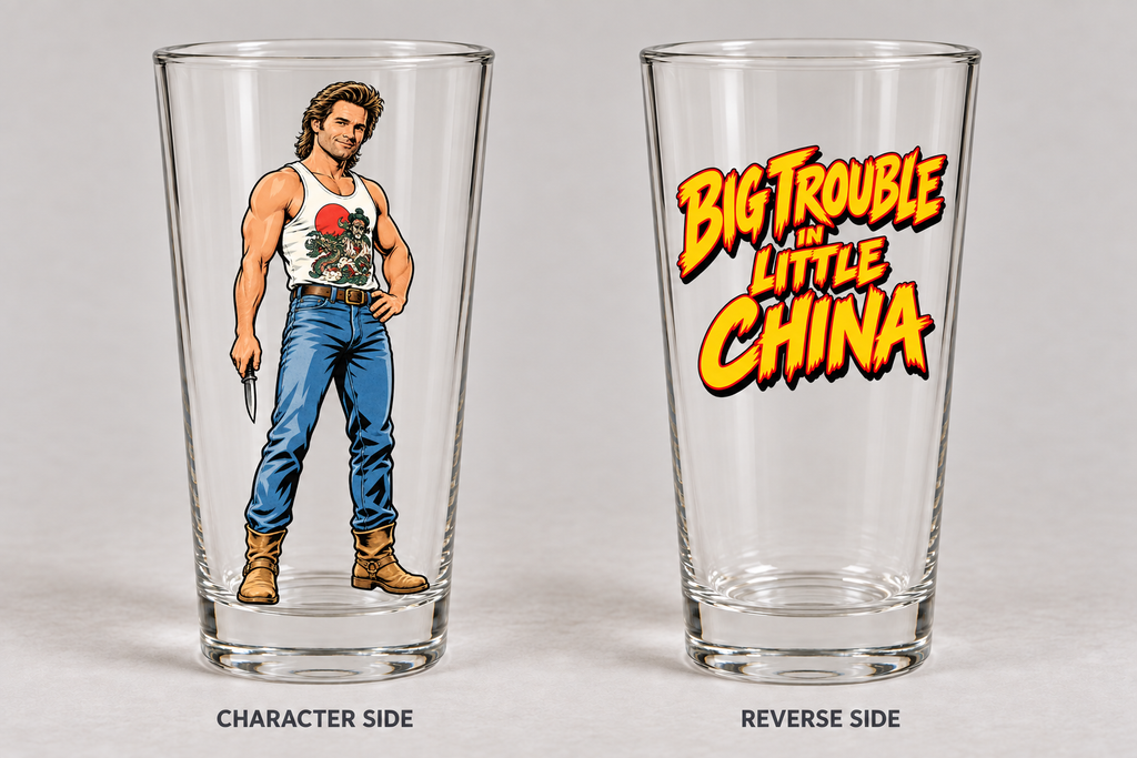 Big Trouble in Little China CinePint Pint Glass | Jack Burton