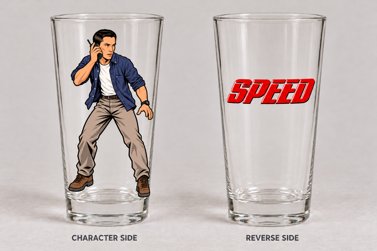 Speed CinePint Pint Glass | Jack Traven
