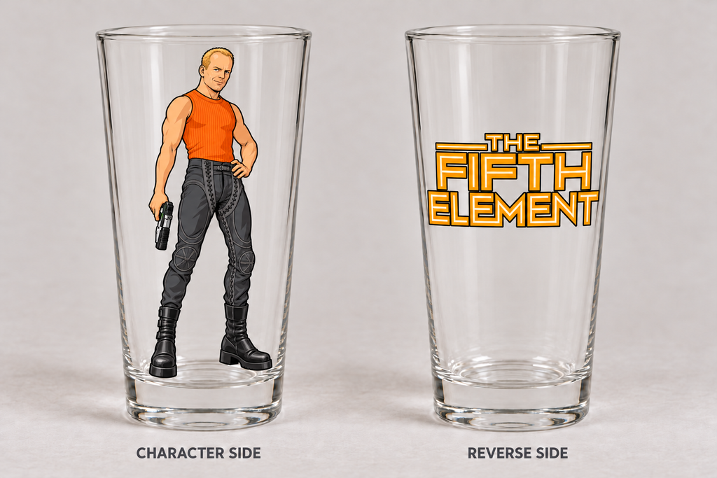 The Fifth Element CinePint Pint Glass | Korben Dallas