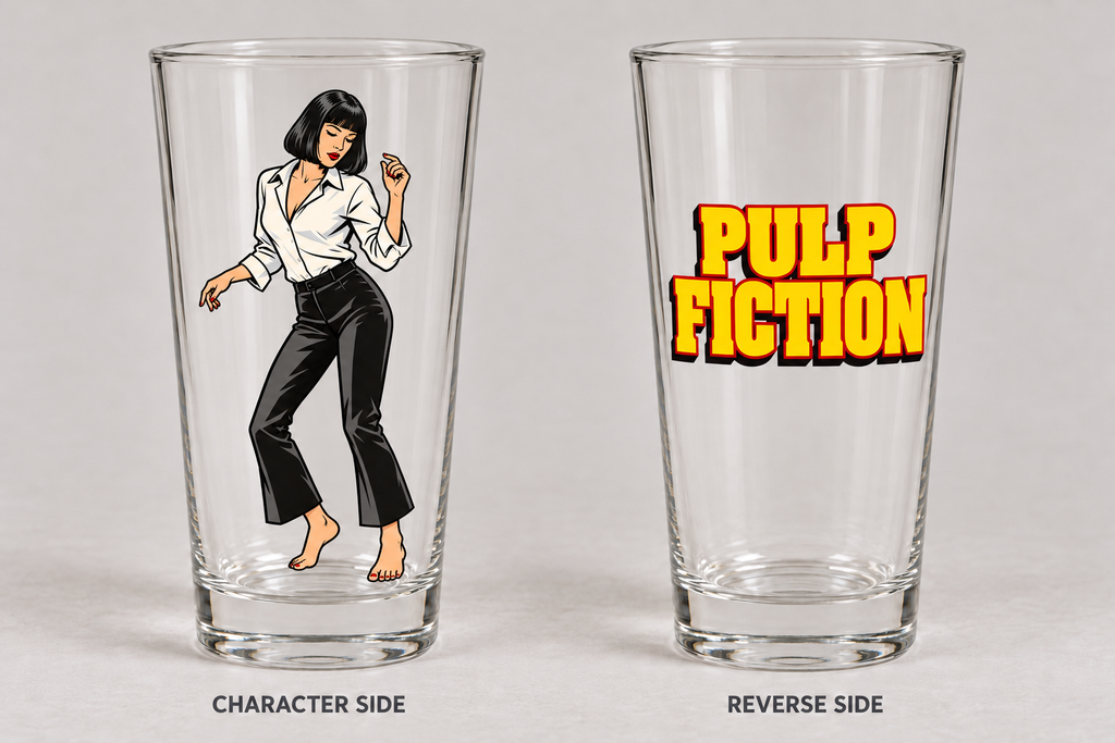 Pulp Fiction CinePint Glass | Mia Wallace