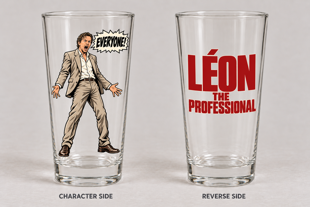 Leon The Professional CinePint Pint Glass | Norman Stansfield
